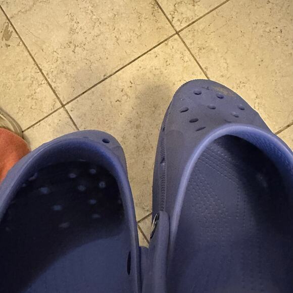 Crocs Sz 11 Baya Platform Clogs Purple Slip On Sandals Waterproof Casual Shoes - Picture 10 of 11